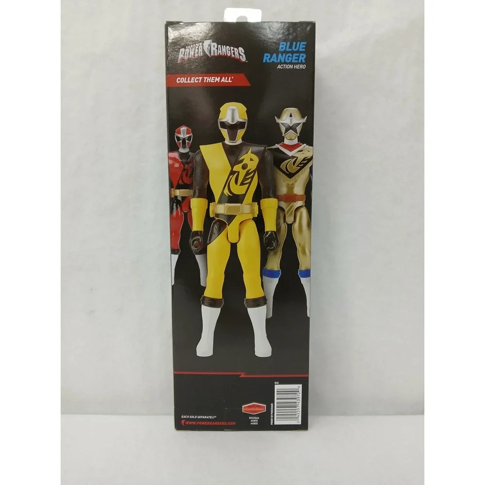 Power Rangers Super Ninja Steel Blue Ranger Action Hero 12 inch Figure‎ NIB